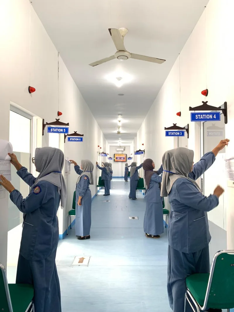 Uji Kompetensi Keterampilan Klinik:  Prodi Profesi Bidan Fakultas Kebidanan IKes PN Gelar Ujian OSCE